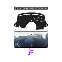 Ford Courıer Ekransız 2013-2020 Torpido Örtüsü Güneşten Korur Kolay Montaj Tam Uyum E74 Gri