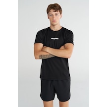 Hummel Rico S/s 912251-2001 Siyah Erkek T-shirt