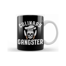 Funny Culinary Gangster The Best Cook Cute Skull Kupa Bardak Porselen Karışık