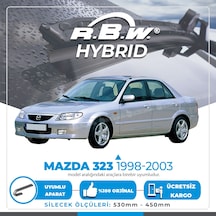 Rbw Hybrid Mazda 323 1998-2003 Ön Silecek Takımı - Hibrit