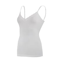 Yıldız Kadın Modal V-Yaka Dantelli Atlet 3'Lü Paket - 2225-2226-2