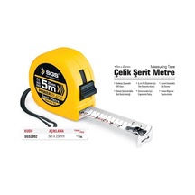 Sgs 2002 Çelik Şerit Metre 5mx25mm