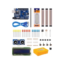Arduino Uno 124 Parça Süper Başlangıç Seti Malzeme Kutulu