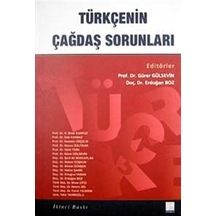 Türkçenin Çağdaş Sorunları - Vahit Türk -  Faruk Yıldırım - Gazi Kitabevi