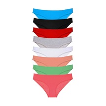 8 Adet Süper Eko Set Likralı Kadın Slip Külot Set 6 Standart