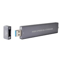 Reedark Sabit Disk Kutusu M.2 SSD'den Usb3.1 Tip-a HDD SATA /nvme Protokolünü Destekler Pcı-e Ahcı Protokolünü Desteklemez Gümüş