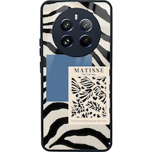 Oppo Realme 12 Zebra Matısse Tasarımlı Glossy Telefon Kılıfı Çok Renkli