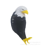 3d Büyük Kartal Dekoratif Sanat Duvar Lambası 001