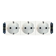 077603 Legrand Sistem Armada Serisi 3lü Şebeke Priz