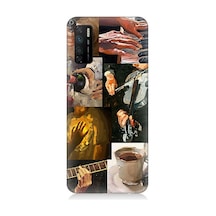 İnfinix Note 7 Lite Uyumlu Sanat Kolleksiyonu Desenli Silikon Kılıf