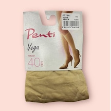 Kadın Ten Rengi Vega 40 Den Orta Kalın Parlak Dizaltı Pantolon Çorabı Ten