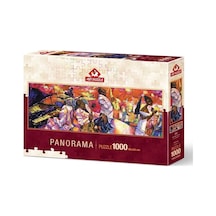 Art Puzzle Jazz'In Renkleri 1000 Parça Panorama Puzzle