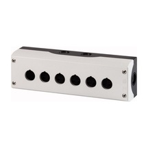 Eaton 216540 Buton Aksesuarı: Buton Kutusu, 6'li, Gri/siyah