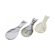Akl-090 Melamin Mermer Desenli Kepçe Altlık 5570 Çok Renkli