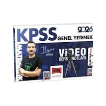 Kpss Genel Yetenek Matematik Video Ders Notları 2026 - İlyas Güneş - Yargı