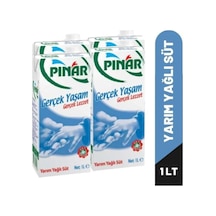 Süt Yarım Yağlı 1 Lt 4 Lü Paket