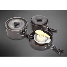 Wondernest Tencere Taşınabilir Seti Piknik Kişilik Kamp Çadırı Halın Ds-300 2-3 Kişilik Pratik Ve Hafif Çok Renkli