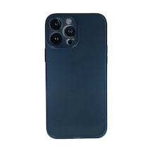 Apple Uyumlu iPhone 13 Pro Uyumlu Kılıf Pp Ultra İnce Kapak - Mavi