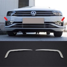 Volkswagen Passat B-8,5 2019 Ve Üzeri Krom Sis Çerçevesi 2 Parça Paslanmaz Çelik