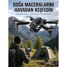 Canlı Görüntü Aktarımlı Çift Kameralı Uzaktan Kumandalı Drone - Lisinya