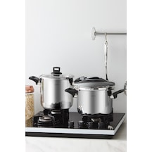 Karaca Breve İndüksiyon Tabanlı Düdüklü Tencere Seti 6+8 Lt