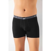Hmd 420x6 Erkek 6'lı Modal Boxer-siyah Siyah