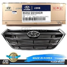 Hyundai Tucson 2015-2018 Ön Panjur Siyah Nikelaj Çıtalı Tyg Oem No:86350d3100cr