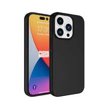 Zore İphone 15 Pro Uyumlu Nvth Lsr Lansman Kılıf-siyah