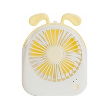 Zhkj Shop Wt-f14 1200 Mah Rab Shape Mini Taşınabilir Fan Mavi 1998 Beyaz