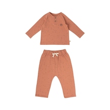 Littlegusto Little Gusto Bebek Pijama Takımı Cosmos Pembe Organik Pamuk Çok Renkli