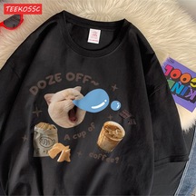 Noıssey Urban Pop Graphic Kadın Tişört Koleksiyonukod 5262 Siyah