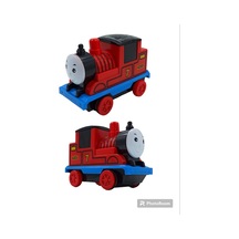 Thomas Tren Sesli Müzikli Işıklı Sürtmeli Thomas Tren 12x8cm Kır
