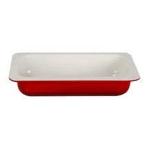 Lava 1/3 Gn Küvet Kırmızı Dikdörtgen İçi Krem 32 X 17 Cm Diğer