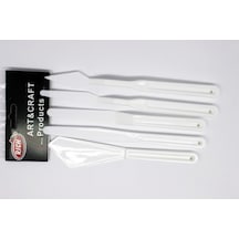 Rich Plastik Spatül Set 5'Li Beyaz