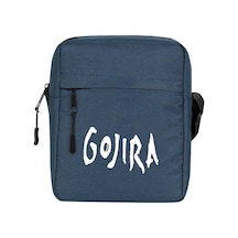Gojira Logo Lacivert Omuz Çantası