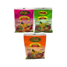 Orçel Portakal + Kuşburnu + Kivi Aromalı İçecekTozu Oralet Çay 3 x 300 G
