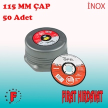 Gfb Inox Kesici Taş 115x1.0x22.23 MM 50adet