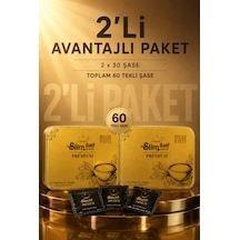 Slimself Kore Premium Form Kahvesi 2 Li Avantajlı Paket Toplam 60 Tekli Şase