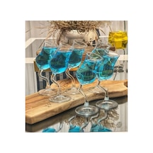 6 Lı Bardak Eğik Grappa Şeffaf