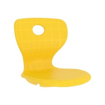 Cateksss Monoblok Sandalye Oturağı Plastik Sandalye Tablası - Sarı - 46 Lı Paket