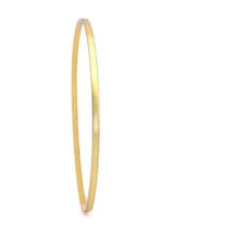 Altın Kaplama 2 Mm İmitasyon Kibrit Çöpü Bilezik Blz-3128 Gold
