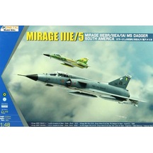 Kinetic K48052 1/48 Ölçek, Mirage Iııebr/ıııea/v South America Savaş Uçağı, Plastik Model Kiti-49513