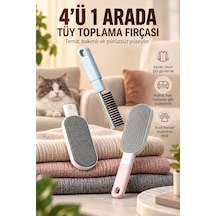 4 Ü 1 Arada Tüy Toplama Fırçası