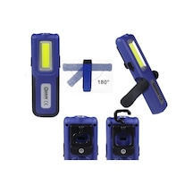 Arm 18002 Şarjlı Mıknatıslı Led Fener Lamba Powerbank 420 Lümen Mavi Arm 18002 Şarjlı Mıknatıslı Led Fener Lamba Powerbank 420 Lümen Mavi