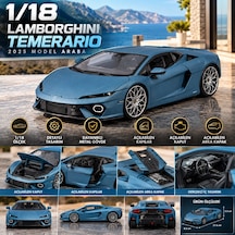 1/18 Lamborghini Temerario 2025 Model Araba Mavi