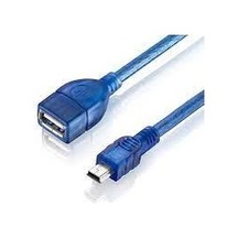 Mini usb otg kablo 5 pin otg kablo oto teyp flash bellek kablosu