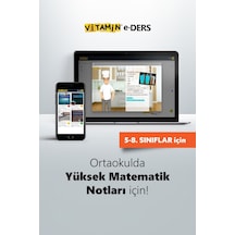 8. Sınıf LGS Matematik (e-Ders) | 2219 Yeni Nesil Soru, 1544 Dakika Video | Yazılıya Hazırlık