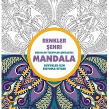 Parıltı Yayınları Renkler Şehri Yetişkinler için Mandala