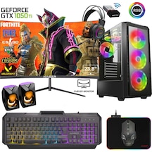 Xaser XSR539 i5-4440 16 GB 256 GB M.2 NVMe SSD 4 GB GTX1050 Ti 24" Free Dos Masaüstü Oyuncu Bilgisayarı