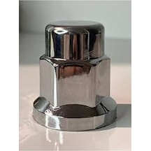 Tır Bijon Kapağı Uzun Tip 33mm Krom 25 Adet
